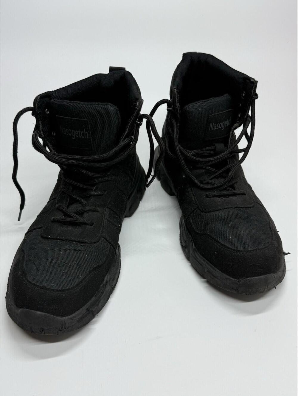 Nasogetch Tactical Boots Black EU 43 Combat Work Shoes